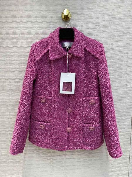 new european and american women's dresses for spring 2020 long - sleeved single - breasted rose - red fashionable tweed coat, Black
new european and american women's dresses for spring 2020 long - sleeved single - breasted rose - red fashionable tweed coat, Black