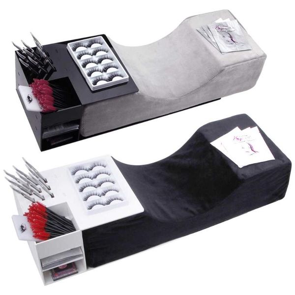 false eyelashes eyelash extensions memory foam neck pillow with lash organizer stand acrylic shelf grafting salon makeup tools
false eyelashes eyelash extensions memory foam neck pillow with lash organizer stand acrylic shelf grafting salon makeup tools