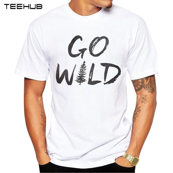 2019 men t shirts fashion go wild design short sleeve casual hipster t-shirt cool tee
2019 men t shirts fashion go wild design short sleeve casual hipster t-shirt cool tee