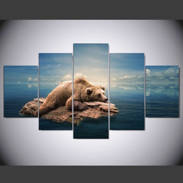 5 piece bear dreaming modern home wall decor canvas picture art hd print wall painting set of 5 each canvas arts without frame
5 piece bear dreaming modern home wall decor canvas picture art hd print wall painting set of 5 each canvas arts without frame