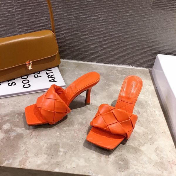 new weave leather heels slippers women 2020 summer square toe high heel ladies sandal open toe stiletto dress shoes slides, Black
new weave leather heels slippers women 2020 summer square toe high heel ladies sandal open toe stiletto dress shoes slides, Black