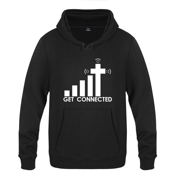 get connected to jesus novelty creative funny sweatshirts men 2018 mens hooded fleece pullover hoodies, Black
get connected to jesus novelty creative funny sweatshirts men 2018 mens hooded fleece pullover hoodies, Black