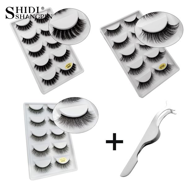 shidishangtpin 5 pairs mink false eyelashes natural 3d mink eye lashes soft makeup false eyelash tweezers thick fake lashes
shidishangtpin 5 pairs mink false eyelashes natural 3d mink eye lashes soft makeup false eyelash tweezers thick fake lashes