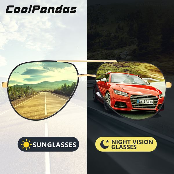 2020 new aviation men sunglasses polarized driving pchromic day night vision goggle glasses women uv400 lentes de sol hombre, White;black
2020 new aviation men sunglasses polarized driving pchromic day night vision goggle glasses women uv400 lentes de sol hombre, White;black