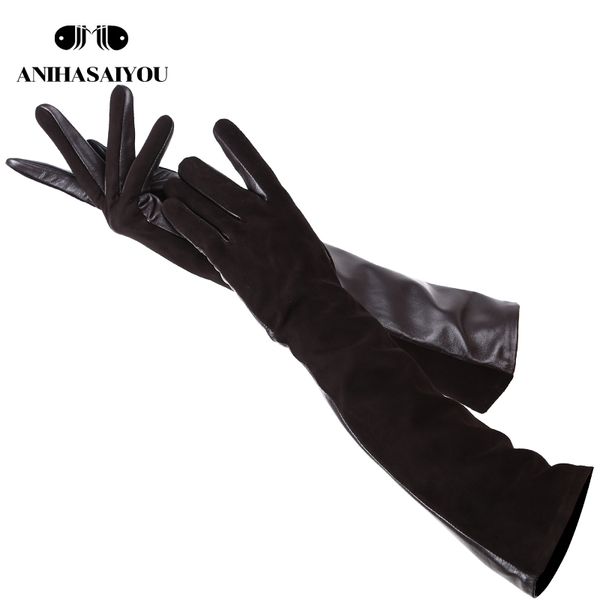 sheepskin color women' gloves,genuine suede 50% women' leather gloves,keep warm winter long gloves - 2014, Blue;gray
sheepskin color women' gloves,genuine suede 50% women' leather gloves,keep warm winter long gloves - 2014, Blue;gray