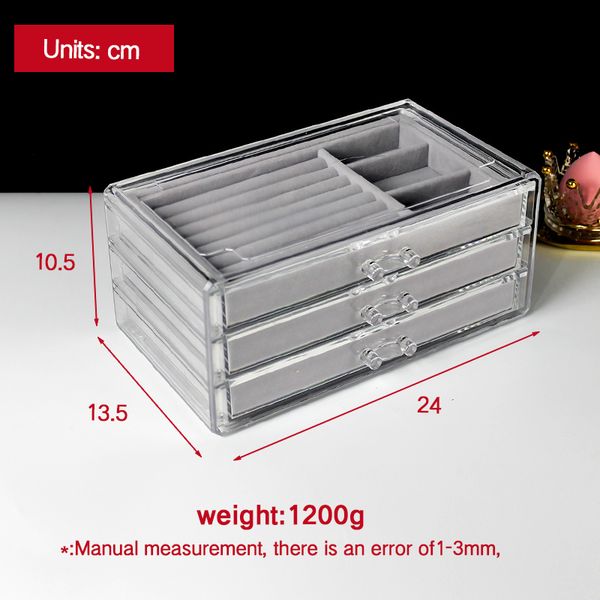 dustproof storage ladies pendant watch display rack home earring necklace jewelry box ysumi mx200810, Black;white
dustproof storage ladies pendant watch display rack home earring necklace jewelry box ysumi mx200810, Black;white