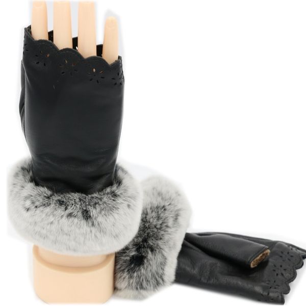 five fingers gloves women semi-finger suede genuine leather rex large fur feminina plaid rainbow color fingerless driving luvas, Blue;gray
five fingers gloves women semi-finger suede genuine leather rex large fur feminina plaid rainbow color fingerless driving luvas, Blue;gray