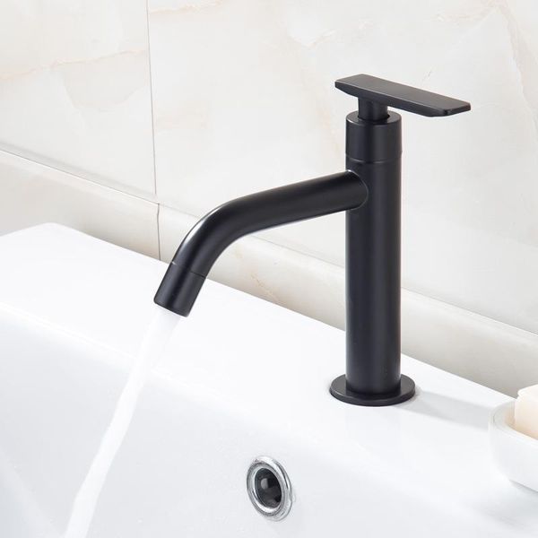 bathroom sink faucets matte black basin faucet 304 stainless steel washing tap fashion single cold handle water
bathroom sink faucets matte black basin faucet 304 stainless steel washing tap fashion single cold handle water