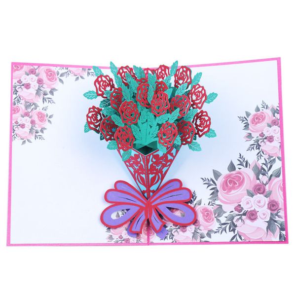10 pcs per set manufacturers 3d greeting card rose lily daffodils sun flower bouquet three-dimensional greeting card wholesale
10 pcs per set manufacturers 3d greeting card rose lily daffodils sun flower bouquet three-dimensional greeting card wholesale