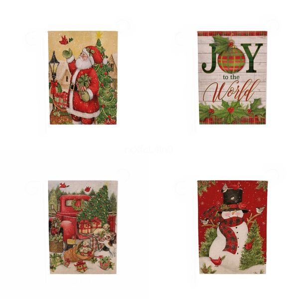 christmas garden flag waterproof linen merry christmas print double-sided garden banner holiday party flag#650
christmas garden flag waterproof linen merry christmas print double-sided garden banner holiday party flag#650