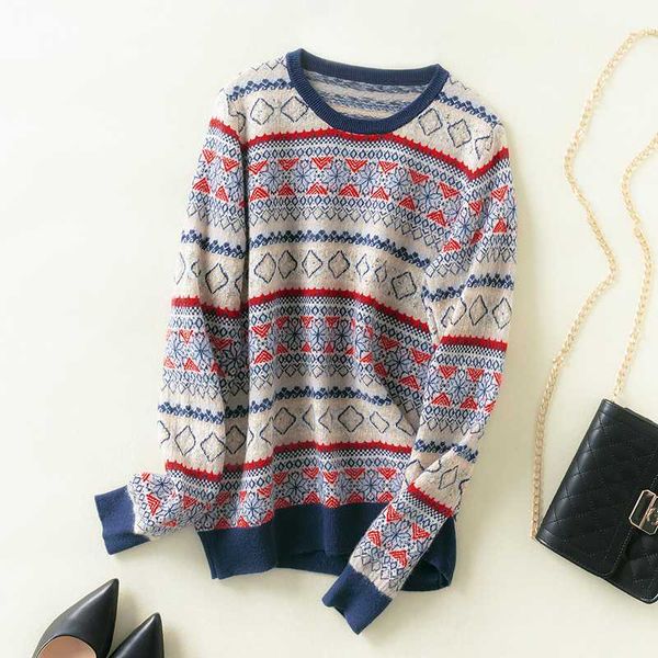 women's sweaters vintage sweater women natural wool stylish geometric pattern pullover female winter warm jacket, White;black
women's sweaters vintage sweater women natural wool stylish geometric pattern pullover female winter warm jacket, White;black