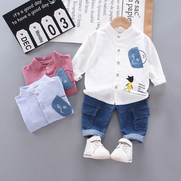 autumn baby boy long sleeve cartoon print t-shirt blouse+denim pants blouse shirt denim pants jeans 2pcs outfits clothes, White
autumn baby boy long sleeve cartoon print t-shirt blouse+denim pants blouse shirt denim pants jeans 2pcs outfits clothes, White