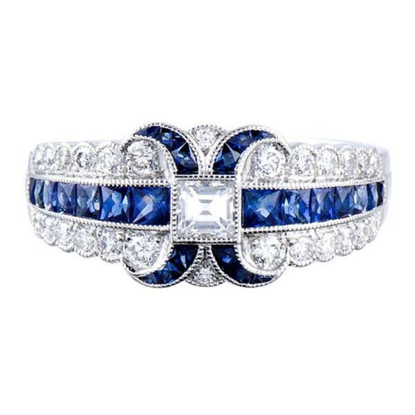 classic white crystal rings for women fashion jewelry blue stripes wedding ring charm ring men accessories bijoux s4q827, Golden;silver
classic white crystal rings for women fashion jewelry blue stripes wedding ring charm ring men accessories bijoux s4q827, Golden;silver