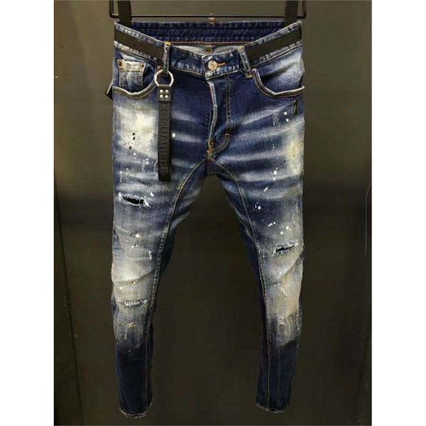 metal letter skinny italy brand men jeans ripped jeans pants biker outwear man pants biker hiphop pencil male, Blue
metal letter skinny italy brand men jeans ripped jeans pants biker outwear man pants biker hiphop pencil male, Blue