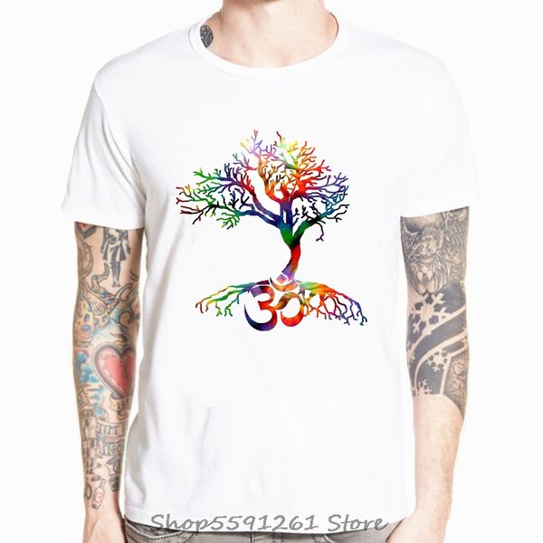 men tshirt om tree of life t shirt white t-shirt europe tees cotton fabric slim fit thanksgiving day clothes birthday gift
men tshirt om tree of life t shirt white t-shirt europe tees cotton fabric slim fit thanksgiving day clothes birthday gift