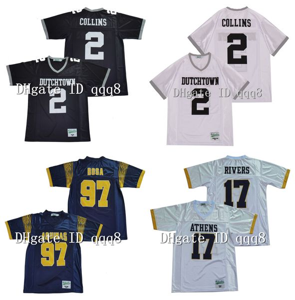 st. thomas aquinas 97 nick bosa athens 17 philip rivers dutchtonwn 2 landon collins high school football jersey, Black
st. thomas aquinas 97 nick bosa athens 17 philip rivers dutchtonwn 2 landon collins high school football jersey, Black