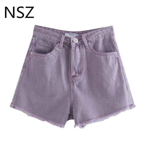 nsz women high waist purple jeans shorts fashion tassel denim short summer short trousers high quality, White;black
nsz women high waist purple jeans shorts fashion tassel denim short summer short trousers high quality, White;black