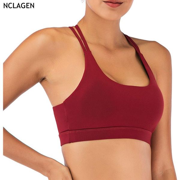 nclagen women yoga bra fitness crisscross sport underwear high support gym running vest push-up workout high elastic crop top, White;black
nclagen women yoga bra fitness crisscross sport underwear high support gym running vest push-up workout high elastic crop top, White;black