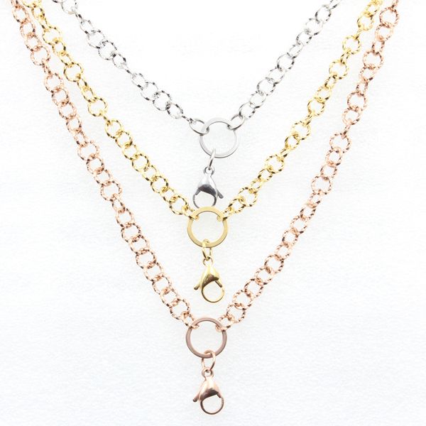carvort new arrival 7.0mm width 24'' stainless steel circular embossed chain chain for floating locket, Silver
carvort new arrival 7.0mm width 24'' stainless steel circular embossed chain chain for floating locket, Silver