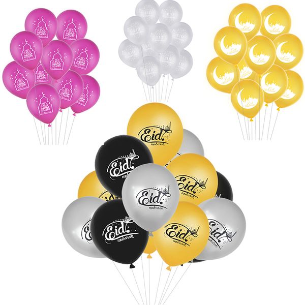 party decoration 10pcs eid mubarak latex balloons moon print gold black for islamic year ramadan festival heliumball decor
party decoration 10pcs eid mubarak latex balloons moon print gold black for islamic year ramadan festival heliumball decor