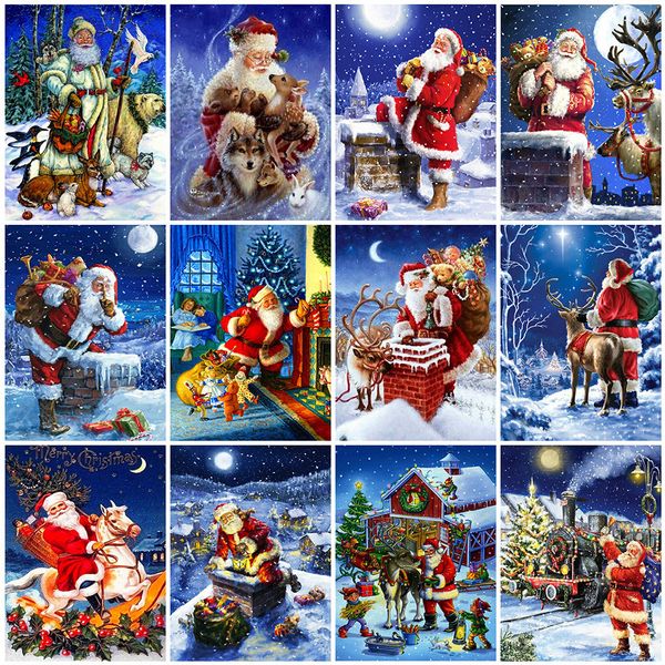 evershine 5d diy diamond painting santa claus rhinestone art full square diamond embroidery cross stitch winter home decoration
evershine 5d diy diamond painting santa claus rhinestone art full square diamond embroidery cross stitch winter home decoration