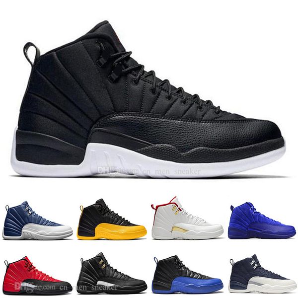 12 stone blue university gold reverse flu game dark concord wntr basketball shoes 12s the maste playoffs men sports sneakers trainers, White;red
12 stone blue university gold reverse flu game dark concord wntr basketball shoes 12s the maste playoffs men sports sneakers trainers, White;red