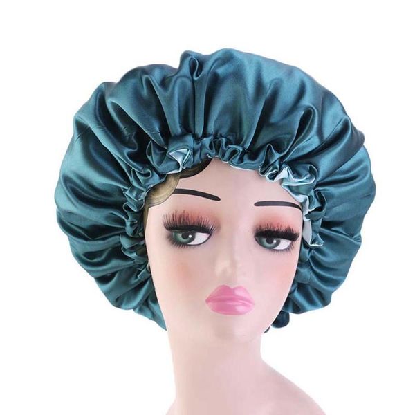 новый реверсивные сатин bonnet двухслойный регулируемый размер sleep night cap крышка головки bonnet hat для вьющихся волос пружинистой blac
новый реверсивные сатин bonnet двухслойный регулируемый размер sleep night cap крышка головки bonnet hat для вьющихся волос пружинистой blac