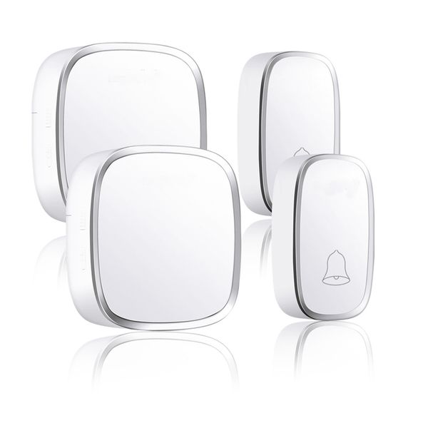 doorbells wireless doorbell waterproof calling door bell house led light ac 100-260v 36 ring tunes 4 volume chime us eu plug
doorbells wireless doorbell waterproof calling door bell house led light ac 100-260v 36 ring tunes 4 volume chime us eu plug