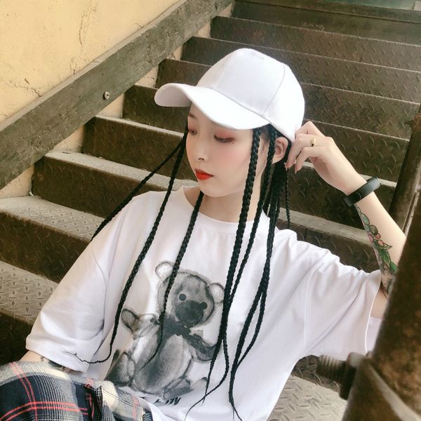 dirty braid wig hat all-in-one female fashion trend hip-hop braid wig male headwear finished small braid ponytail, Black
dirty braid wig hat all-in-one female fashion trend hip-hop braid wig male headwear finished small braid ponytail, Black