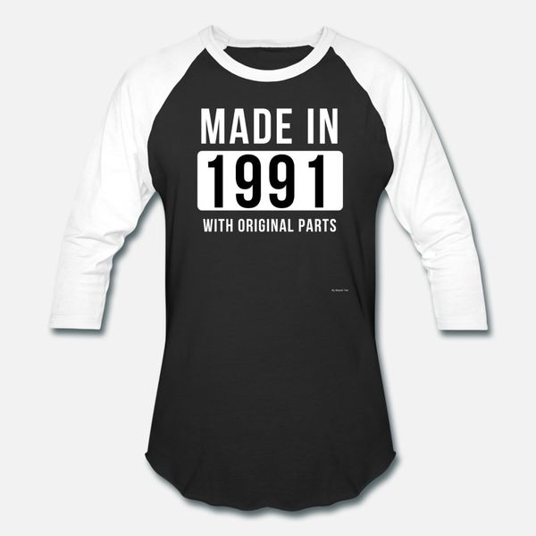 made in 1991 t shirt men personalized cotton s-xxxl natural sunlight funny summer style outfit shirt
made in 1991 t shirt men personalized cotton s-xxxl natural sunlight funny summer style outfit shirt