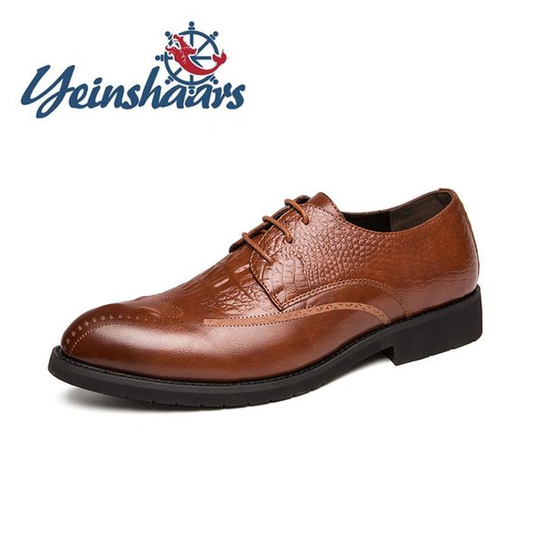 man casual shoes formal dress designer shoes brand oxford vintage british style crocodile pattern formal zapatos de hombre, Black
man casual shoes formal dress designer shoes brand oxford vintage british style crocodile pattern formal zapatos de hombre, Black