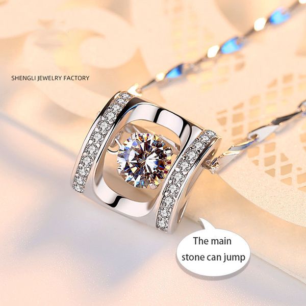 s999 sterling silver beating heart necklace clavicle chain smart female angel pendant couple gift for girlfriend jewelry wholesale
s999 sterling silver beating heart necklace clavicle chain smart female angel pendant couple gift for girlfriend jewelry wholesale