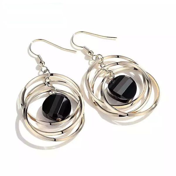 new gold silver color multi drops earrings for women simple three circle tassel drop earrings bohemia geometric round
new gold silver color multi drops earrings for women simple three circle tassel drop earrings bohemia geometric round