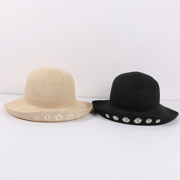 hat female summer outdoor travel beach hat seaside sunscreen small daisy sun korean version wild sun tide, Blue;gray
hat female summer outdoor travel beach hat seaside sunscreen small daisy sun korean version wild sun tide, Blue;gray