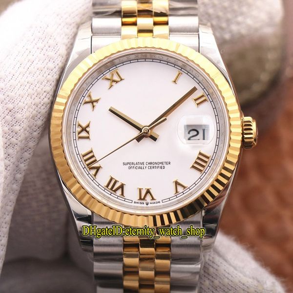 v2 upgrade version ewf datejust 36mm 126233 116233 cal.3235 automatic 126234 mens watch white dial two tone gold silver case sport watches, Slivery;brown
v2 upgrade version ewf datejust 36mm 126233 116233 cal.3235 automatic 126234 mens watch white dial two tone gold silver case sport watches, Slivery;brown