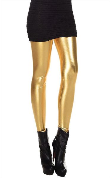 womens leggings metallic wet look liquid leggings shiny stretch women pencil pants gold drop shipping good quality, Black
womens leggings metallic wet look liquid leggings shiny stretch women pencil pants gold drop shipping good quality, Black
