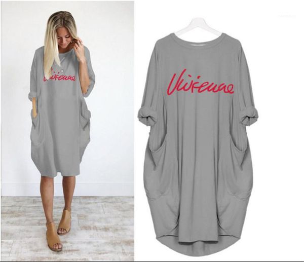 designer dresses letter print long sleeve shirt dresses solid color loose casual dresses women plus size, Black;gray
designer dresses letter print long sleeve shirt dresses solid color loose casual dresses women plus size, Black;gray