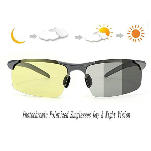 sunglasses mincl/night vision polarized pochromic lens men driving mirror half frame goggle with box fml, White;black
sunglasses mincl/night vision polarized pochromic lens men driving mirror half frame goggle with box fml, White;black