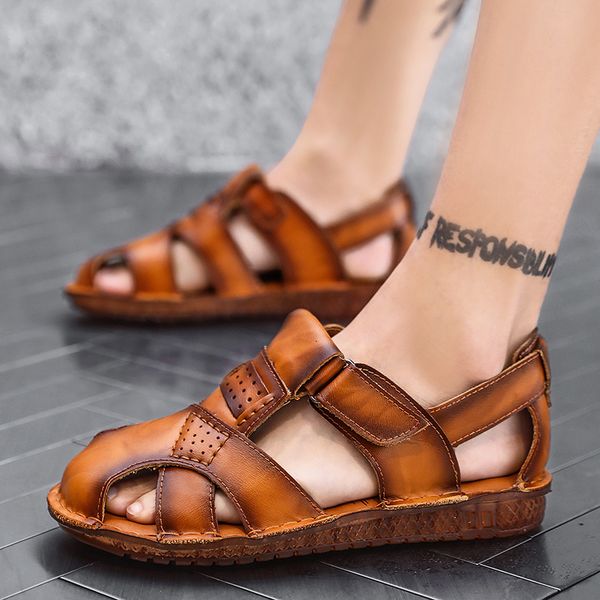 big foot 29cm men summer casual shoes cow leather male sandals trendy hollow out leisure shoes breathable fashion sneakers, Black
big foot 29cm men summer casual shoes cow leather male sandals trendy hollow out leisure shoes breathable fashion sneakers, Black