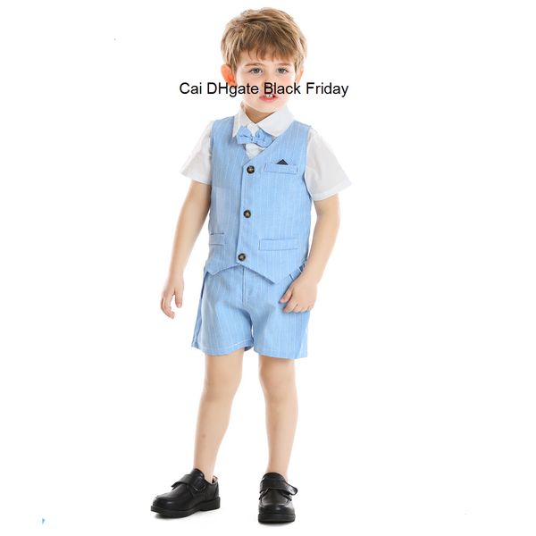 toddler kid summer clothing set gentleman children boys striped vest shirt pants 3pcs suit set teenage kids boy party outfits, White
toddler kid summer clothing set gentleman children boys striped vest shirt pants 3pcs suit set teenage kids boy party outfits, White