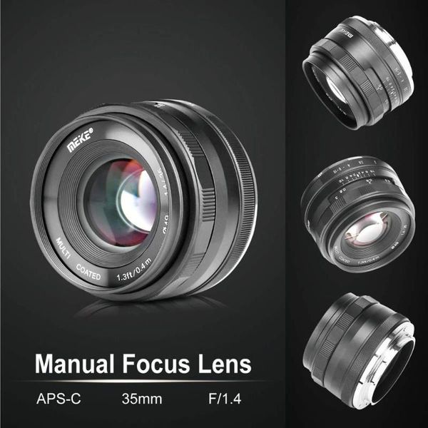 meike 35mm f/1.4 large aperture manual focus aps-c prime lens for canon efm-mount eos m2 m3 for sony nikon mirrorless camera
meike 35mm f/1.4 large aperture manual focus aps-c prime lens for canon efm-mount eos m2 m3 for sony nikon mirrorless camera
