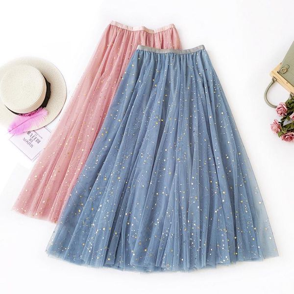 tulle skirts summer women 2020 new shiny galaxy star fairy tutu skirt high waist a-line pleated midi skirt for women jupe femme, Black
tulle skirts summer women 2020 new shiny galaxy star fairy tutu skirt high waist a-line pleated midi skirt for women jupe femme, Black