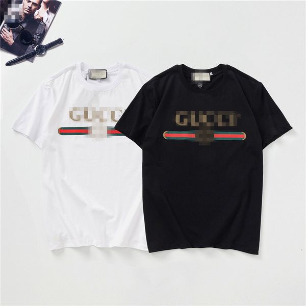 womens mens new fashion g g t shirt with brand letter print fashion designer tees short sleeve casual t-shirt s-2xl new arrivals, White;black
womens mens new fashion g g t shirt with brand letter print fashion designer tees short sleeve casual t-shirt s-2xl new arrivals, White;black