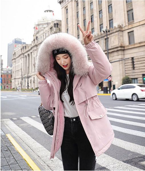 Hot-selling Womens designer ladies cotton coat 2020 new winter European American mid-length Fur collar down padded jackets Hooded cotton top
Hot-selling Womens designer ladies cotton coat 2020 new winter European American mid-length Fur collar down padded jackets Hooded cotton top