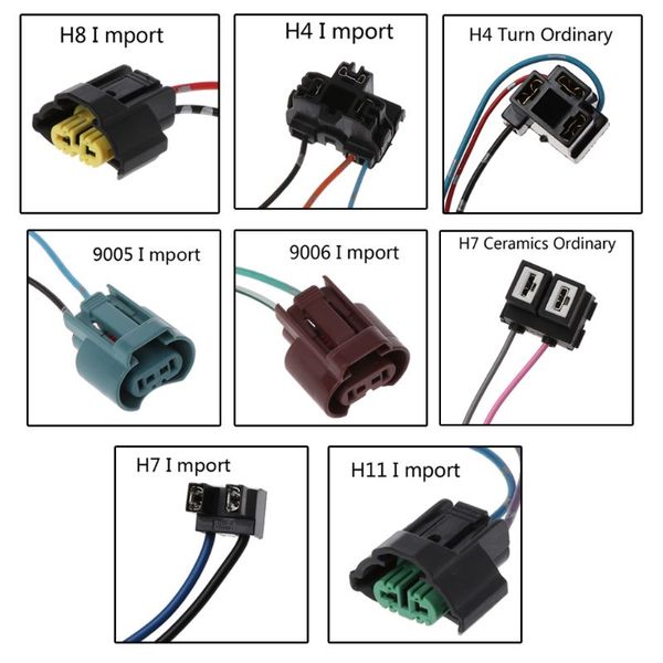 2020 new new 1 pc h8/h4/h7/h11/9005/9006 auto car halogen bulb socket power adapter plug connector wiring harness
2020 new new 1 pc h8/h4/h7/h11/9005/9006 auto car halogen bulb socket power adapter plug connector wiring harness