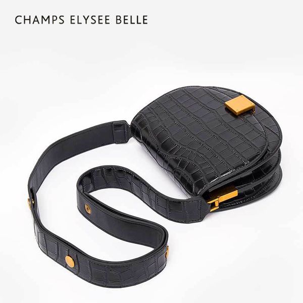 2020 new bag female vintage saddle bag crossbody saddle buckle wide straps crocodile pattern shoulder
2020 new bag female vintage saddle bag crossbody saddle buckle wide straps crocodile pattern shoulder