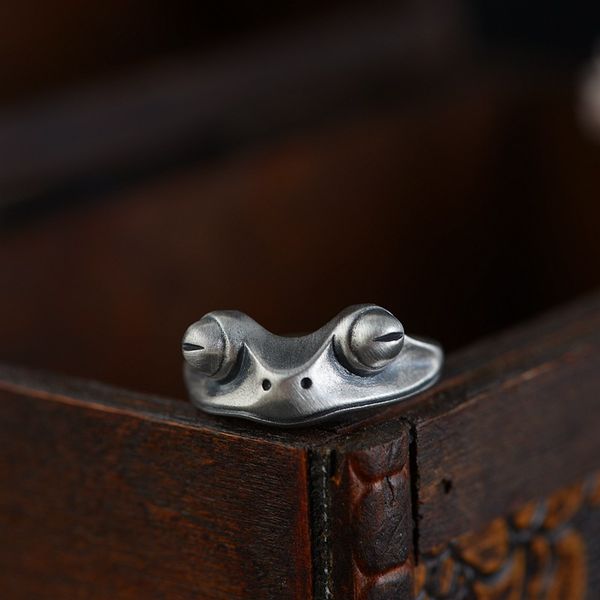 925 silver vintage frog open штабелирования заявление кольца для женщин мужчин punk прохладный ювелирные изделия
925 silver vintage frog open штабелирования заявление кольца для женщин мужчин punk прохладный ювелирные изделия