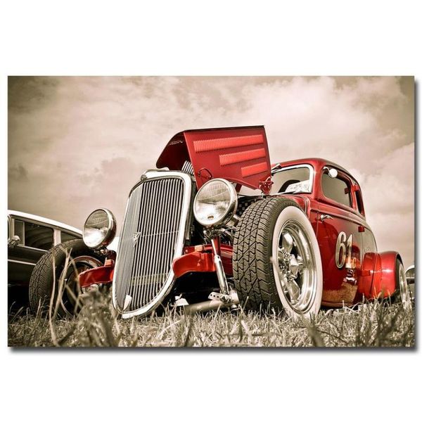 paintings nicoleshenting rod muscle car art silk fabric poster print classic pictures for living room decor 020
paintings nicoleshenting rod muscle car art silk fabric poster print classic pictures for living room decor 020