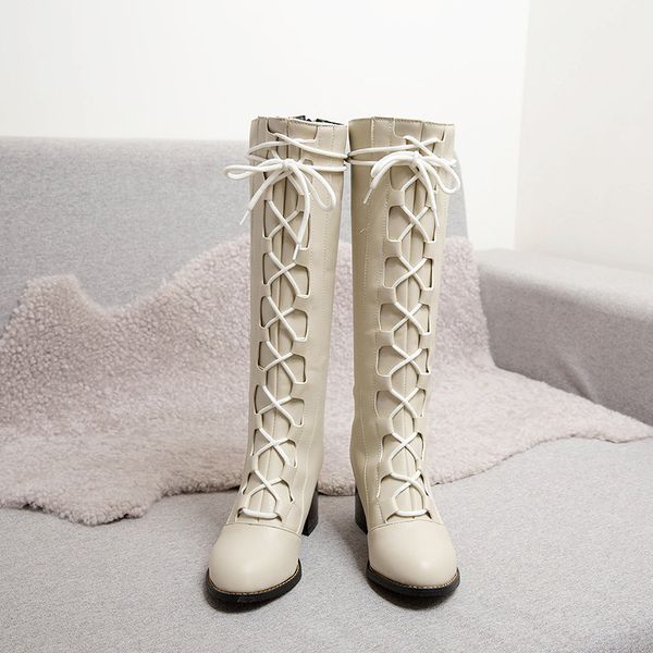boots ymechic 2021 fashion cross strap design block high heels shoes winter women beige black knee long riding
boots ymechic 2021 fashion cross strap design block high heels shoes winter women beige black knee long riding