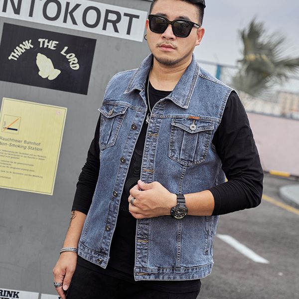 pure color men denim jacket men loose large size denim vest autumn new jacket simple dropship cool short, Black;brown
pure color men denim jacket men loose large size denim vest autumn new jacket simple dropship cool short, Black;brown
